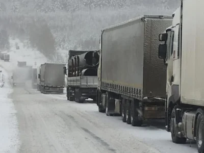 Участок трассы М-5 «Урал» в Башкирии снова закрыт