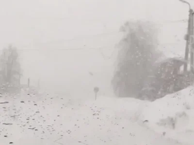 В Башкирии снежный «апокалипсис» - видео