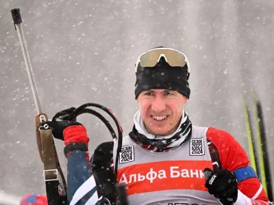 Башкирский биатлонист Эдуард Латыпов взял бронзу Кубка России