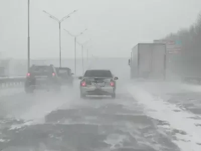 В Башкирии из-за погоды закрыта трасса М-7 «Волга»