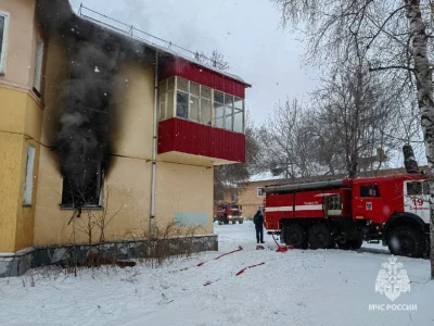 Настоящее чудо: в Башкирии при пожаре спасли двух человек