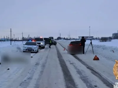 В Башкирии под колесами авто погибла женщина