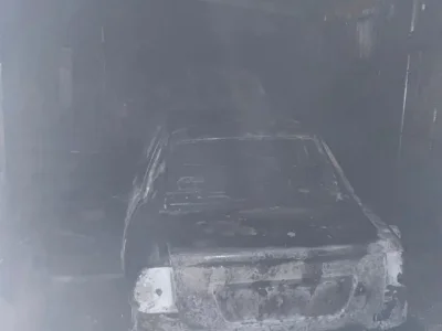 В Башкирии молодой мужчина сгорел вместе с автомобилем