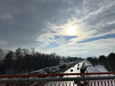 Смертельная авария на М-5 стала причиной гигантской пробки на въезде в Уфу