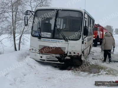 Массовое ДТП с пассажирским автобусом в Башкирии унесло жизнь человека