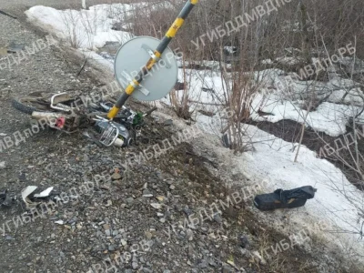 Не уступил дорогу: на трассе в Башкирии погиб водитель мопеда