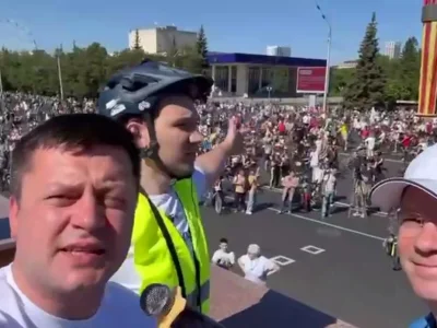 Минимум 20 тысяч человек стартовали на фестивале «День 1000 велосипедистов» в Уфе