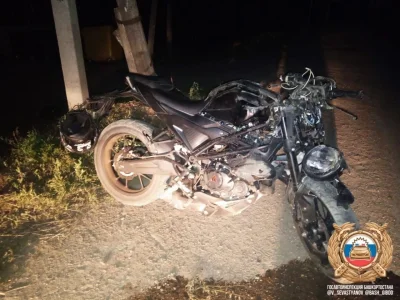 В Башкирии в Иглино погиб 29-летний мотоциклист