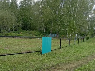 В Башкирии неизвестные похитили новый забор на кладбище