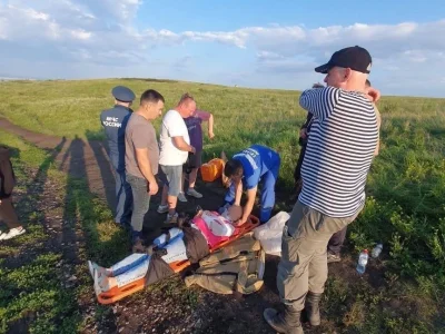 Снес голову: опубликовано видео приземления парапланериста на женщину на шихане Торатау