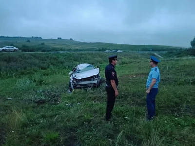 В Башкирии в страшной аварии погибли три человека