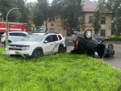 В Уфе нетрезвый водитель устроил аварию с «перевертышем» и пострадавшими